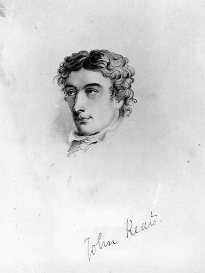 John Keats (1795-1821) autorstwa English School